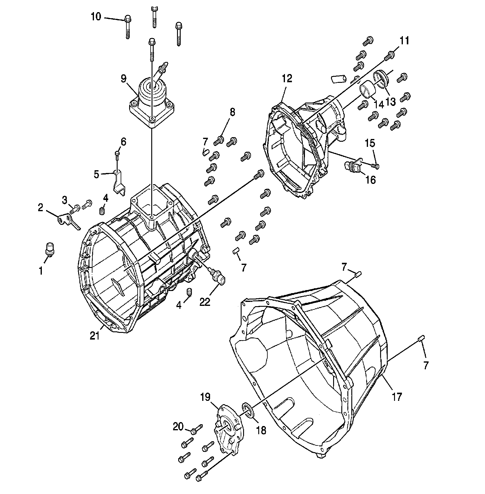 Technical service diagram
