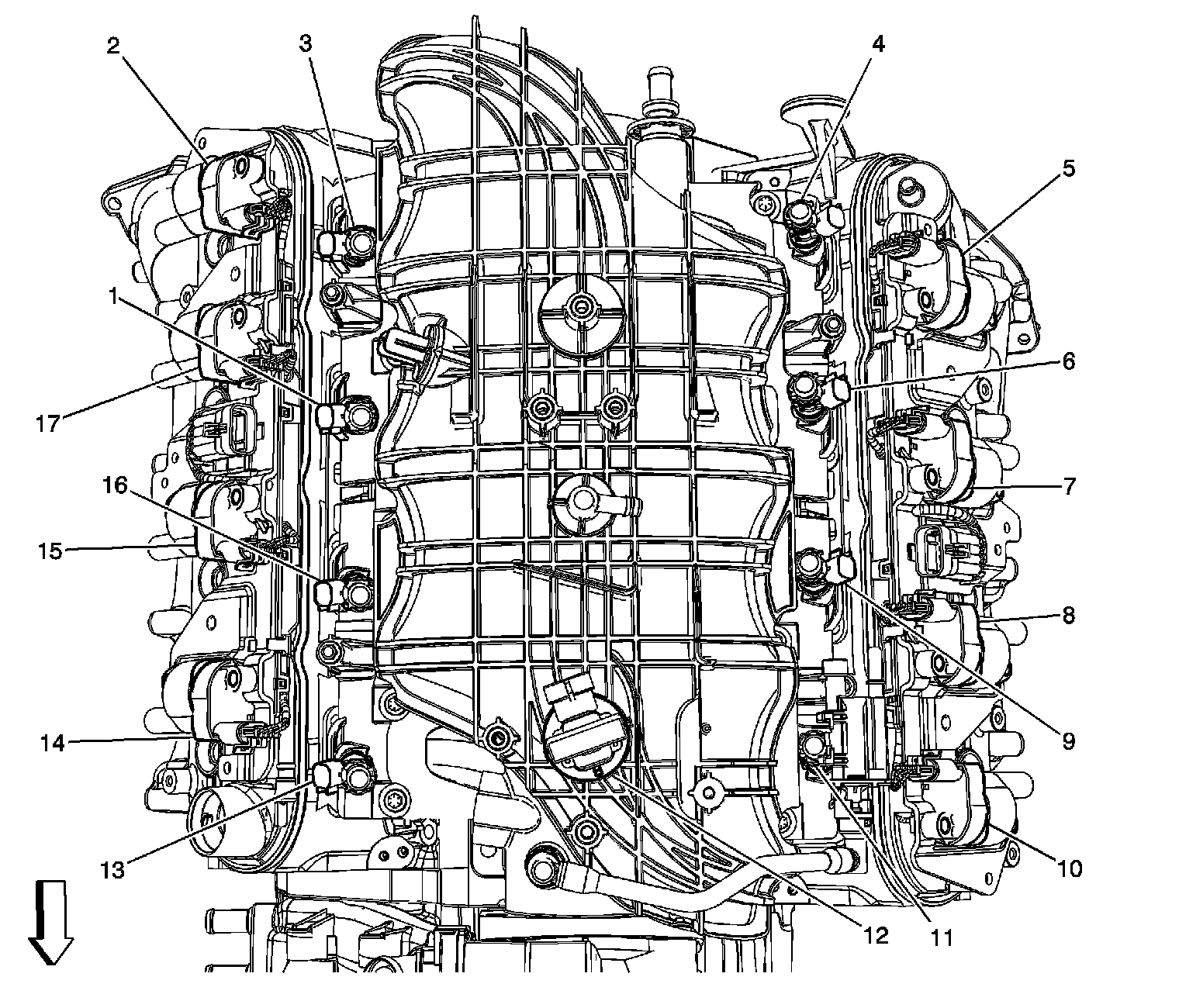 Technical service diagram