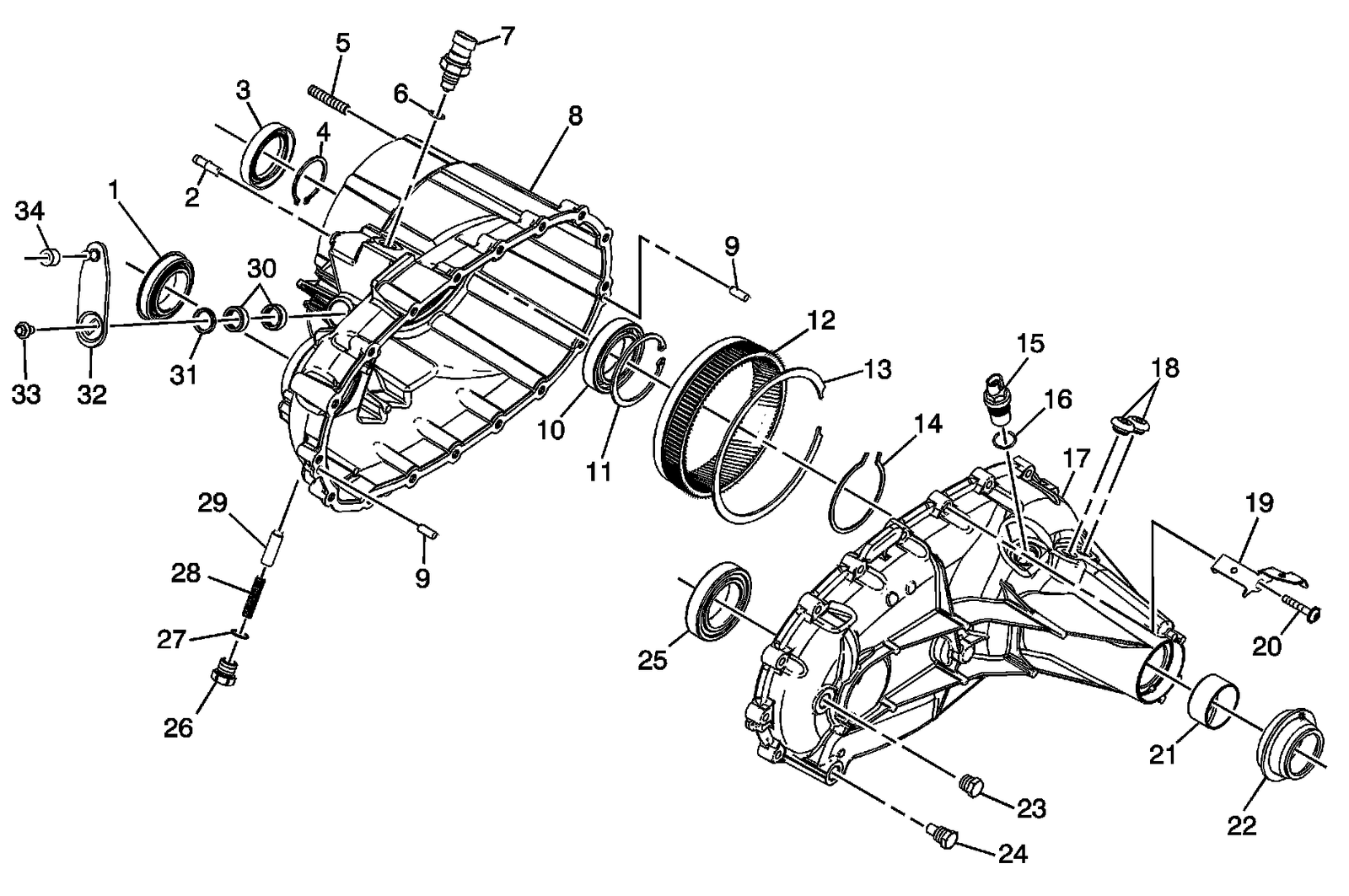 Technical service diagram