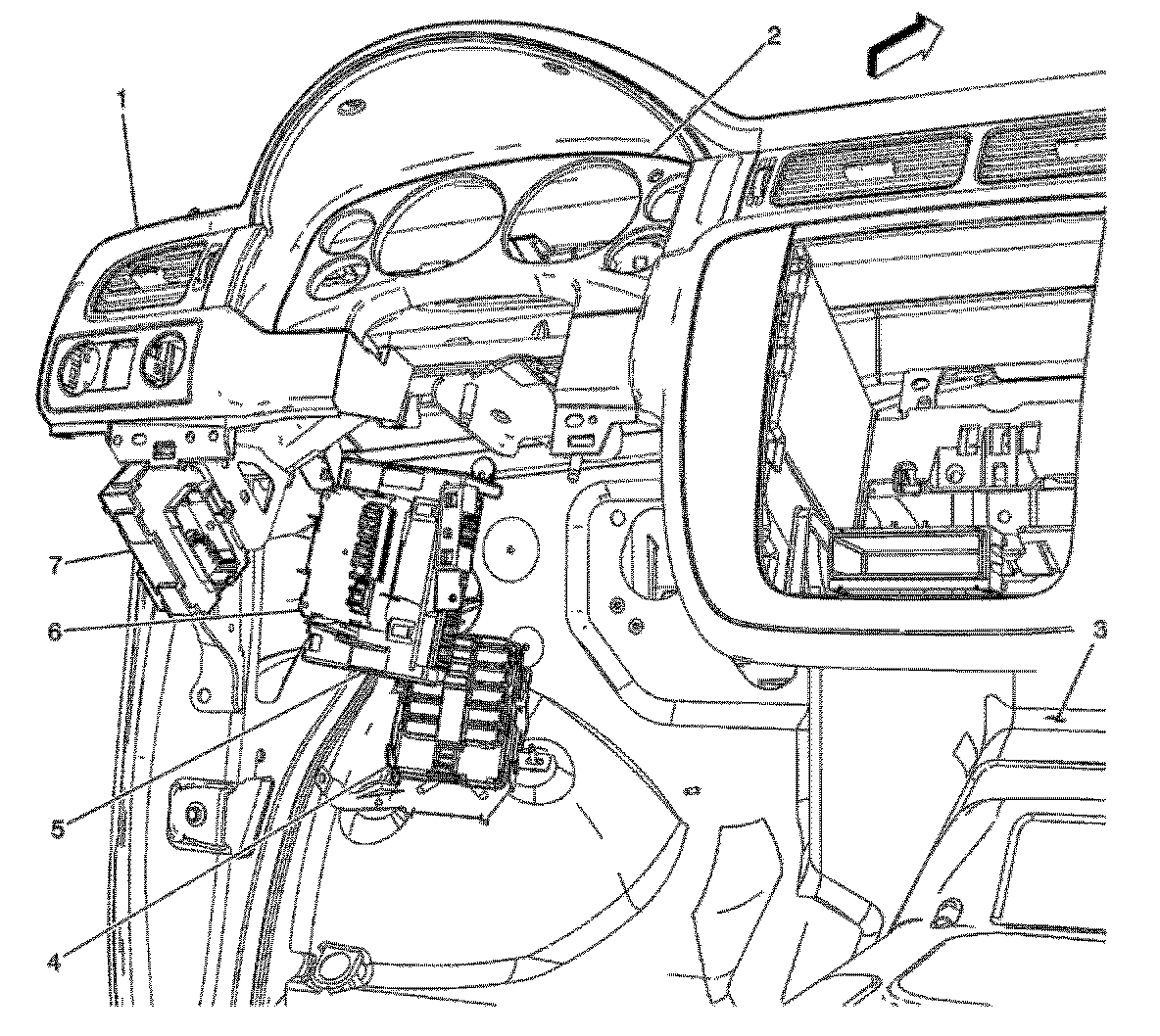 Technical service diagram