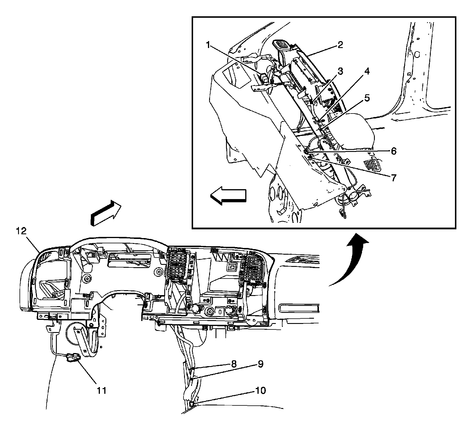 Technical service diagram