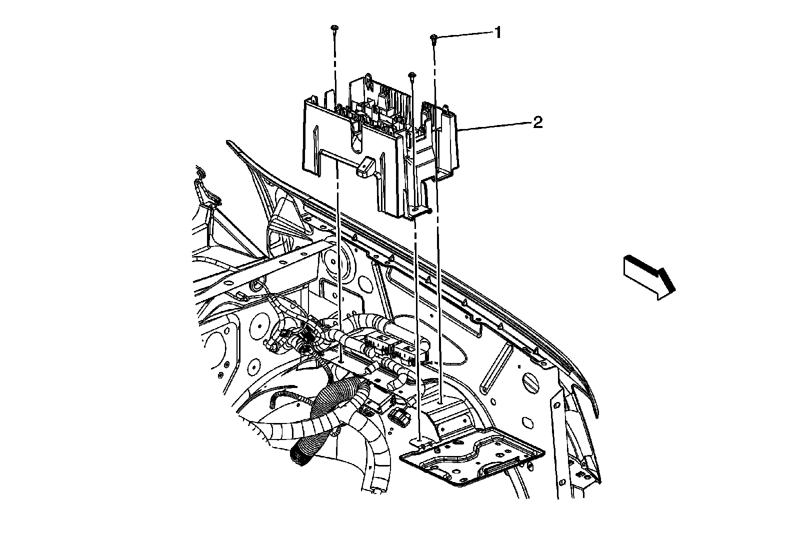 Technical service diagram