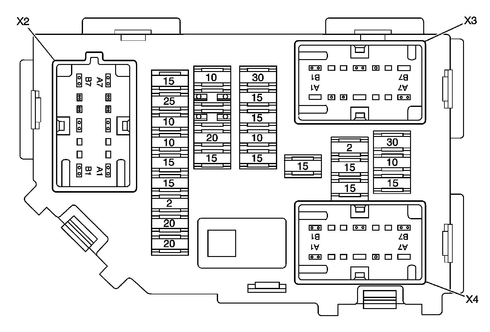 Technical service diagram