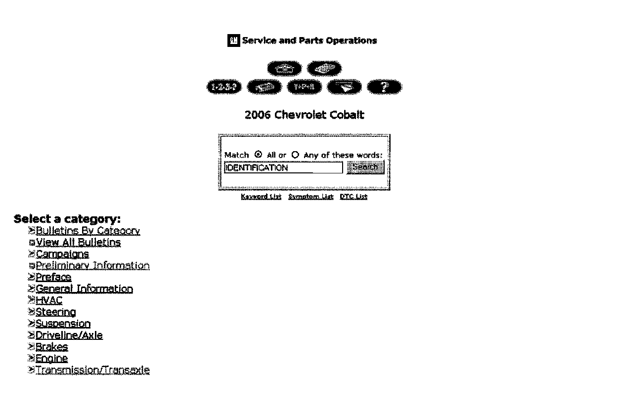 Technical service diagram