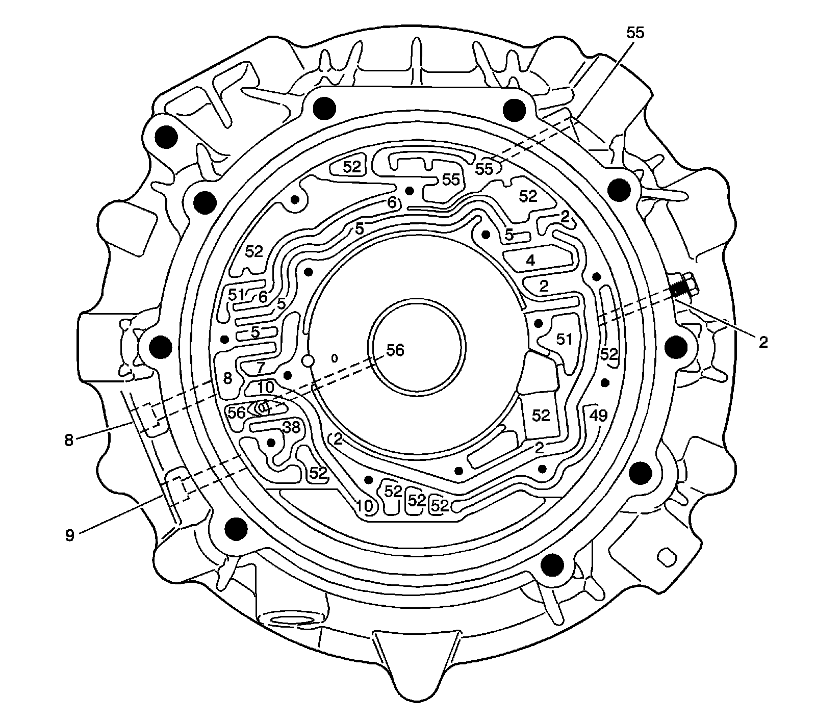 Technical service diagram