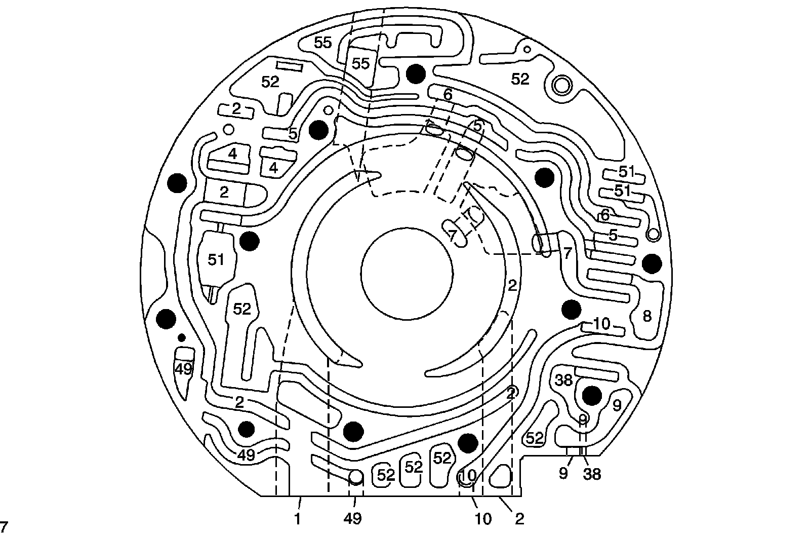 Technical service diagram