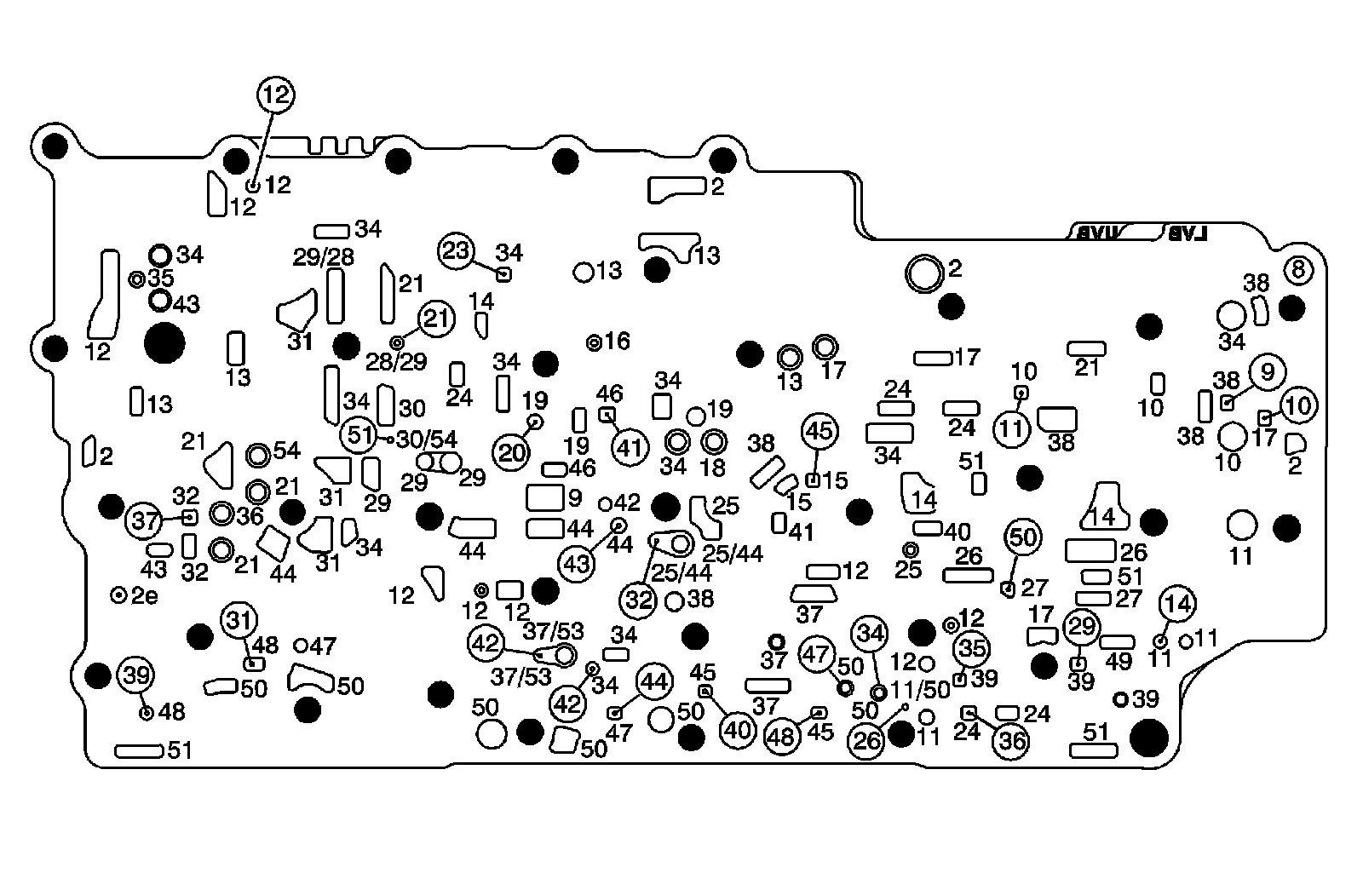 Technical service diagram