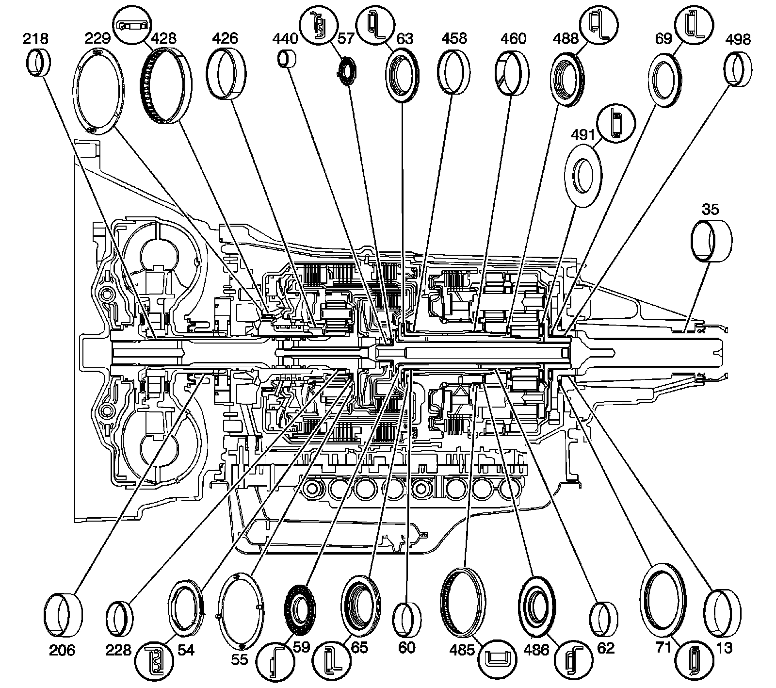 Technical service diagram