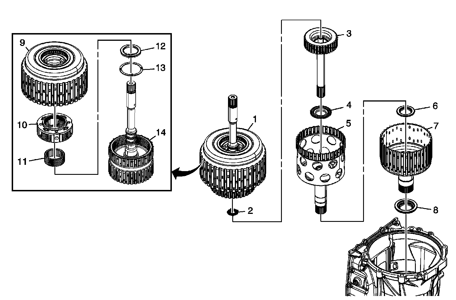 Technical service diagram