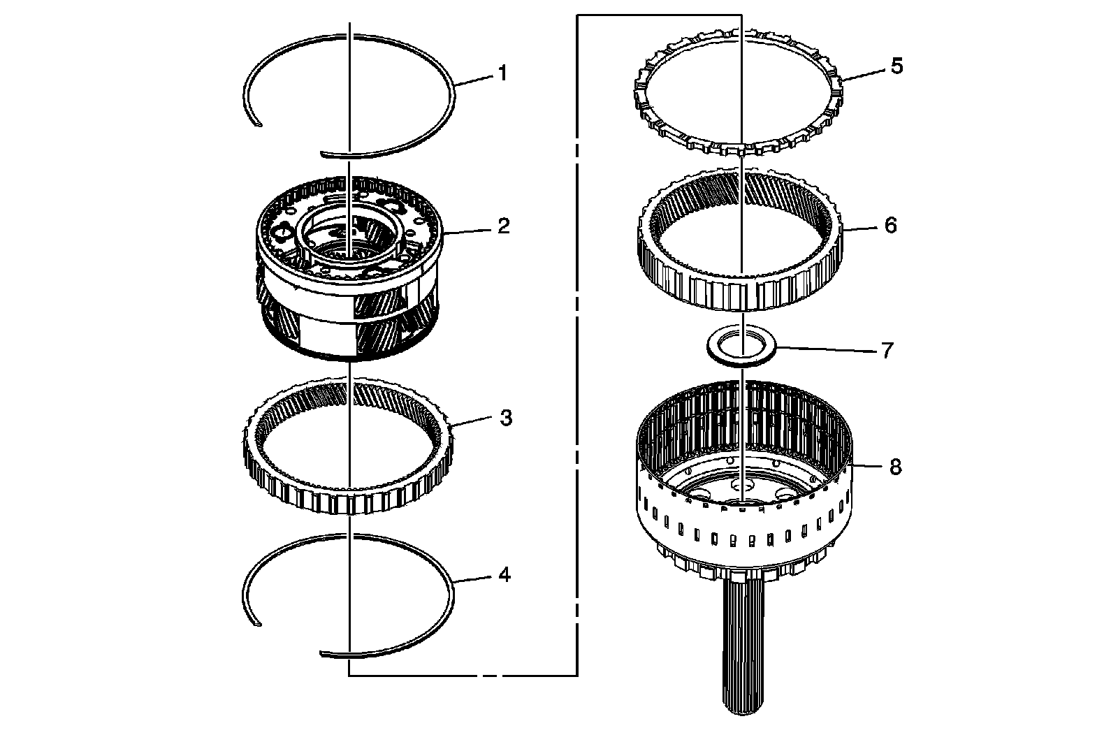 Technical service diagram