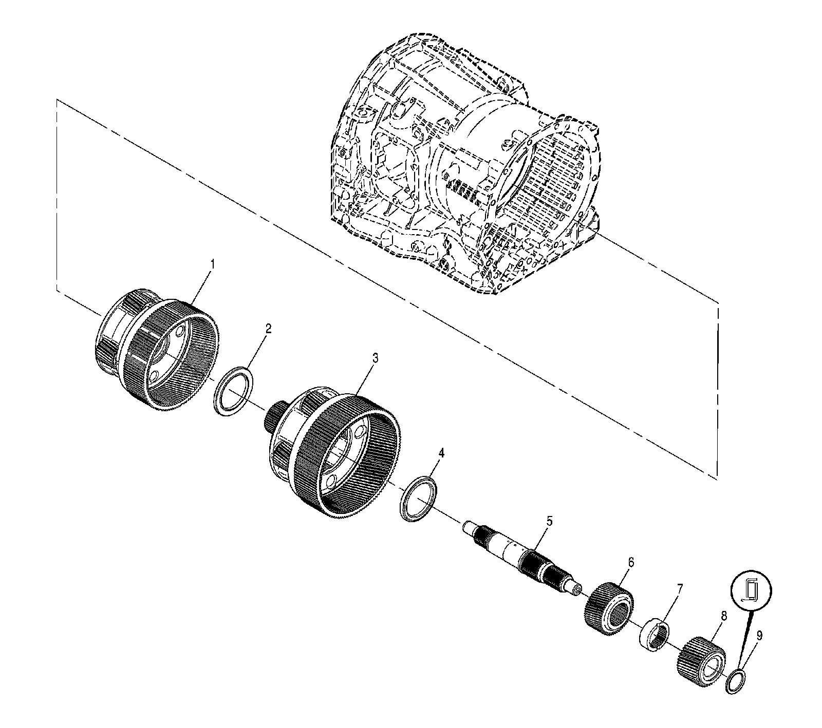 Technical service diagram