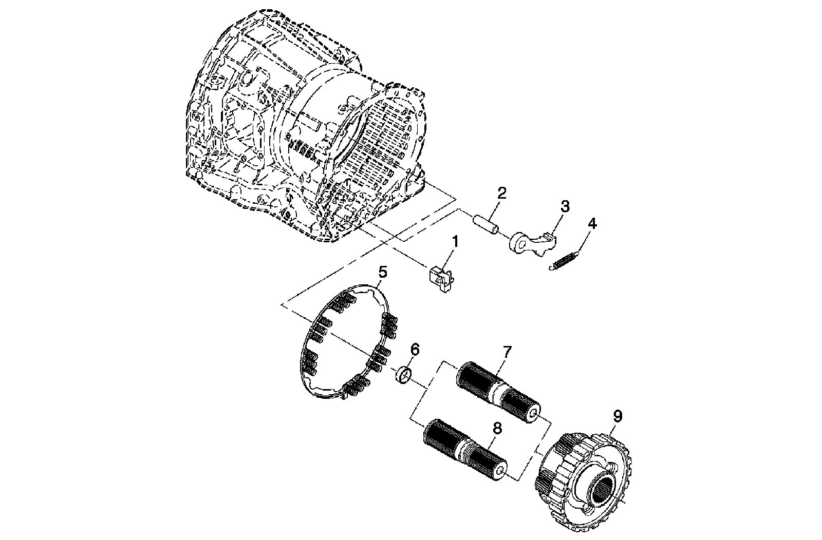 Technical service diagram