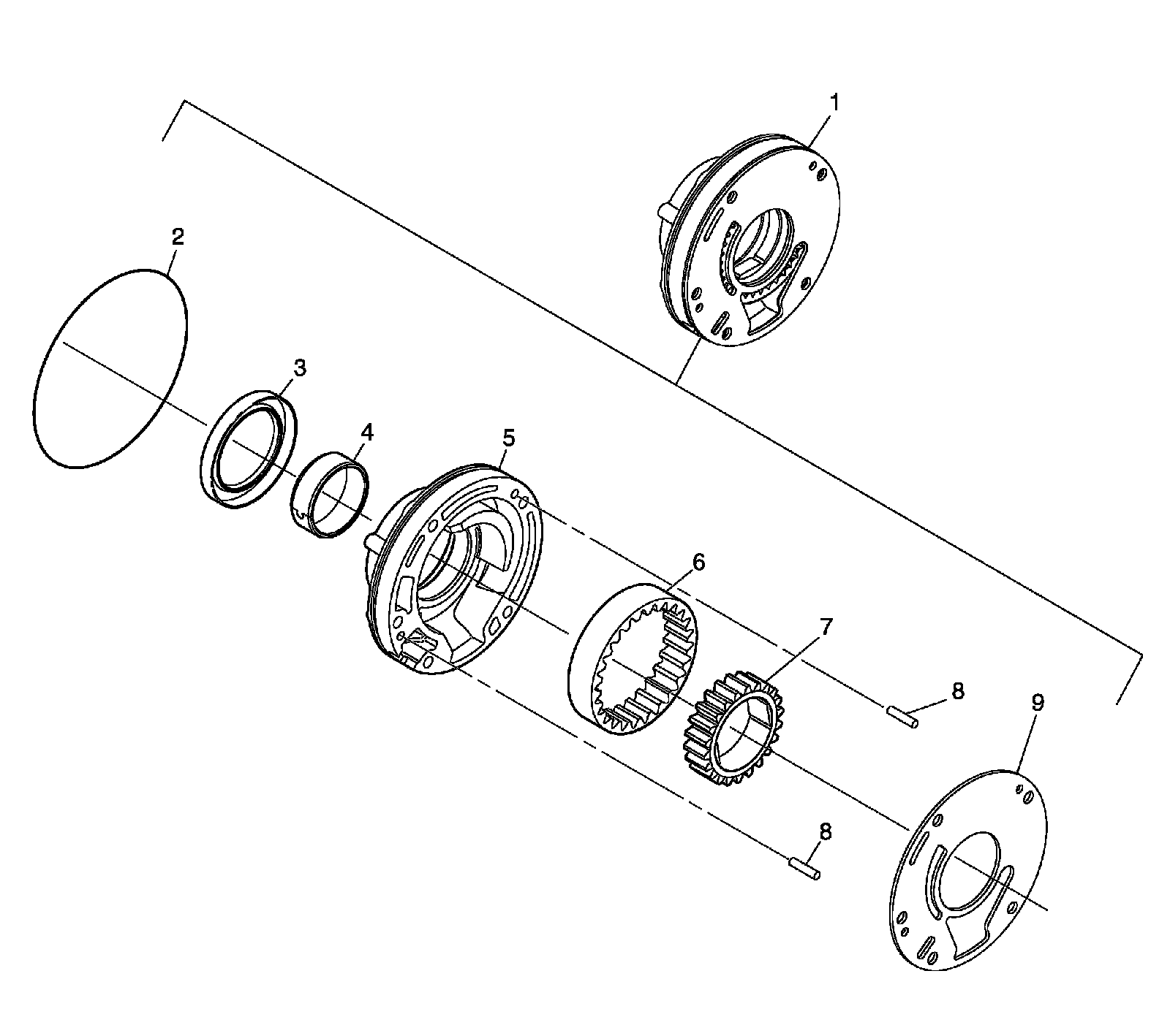 Technical service diagram
