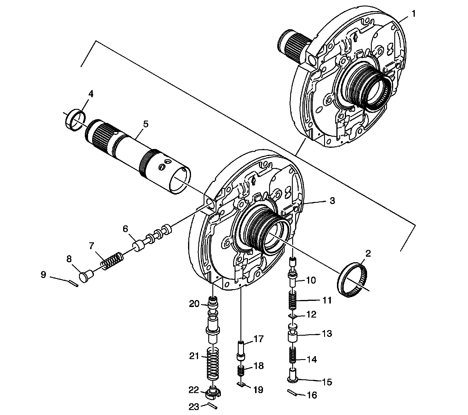 Technical service diagram