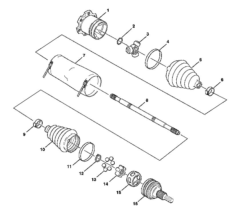 Technical service diagram