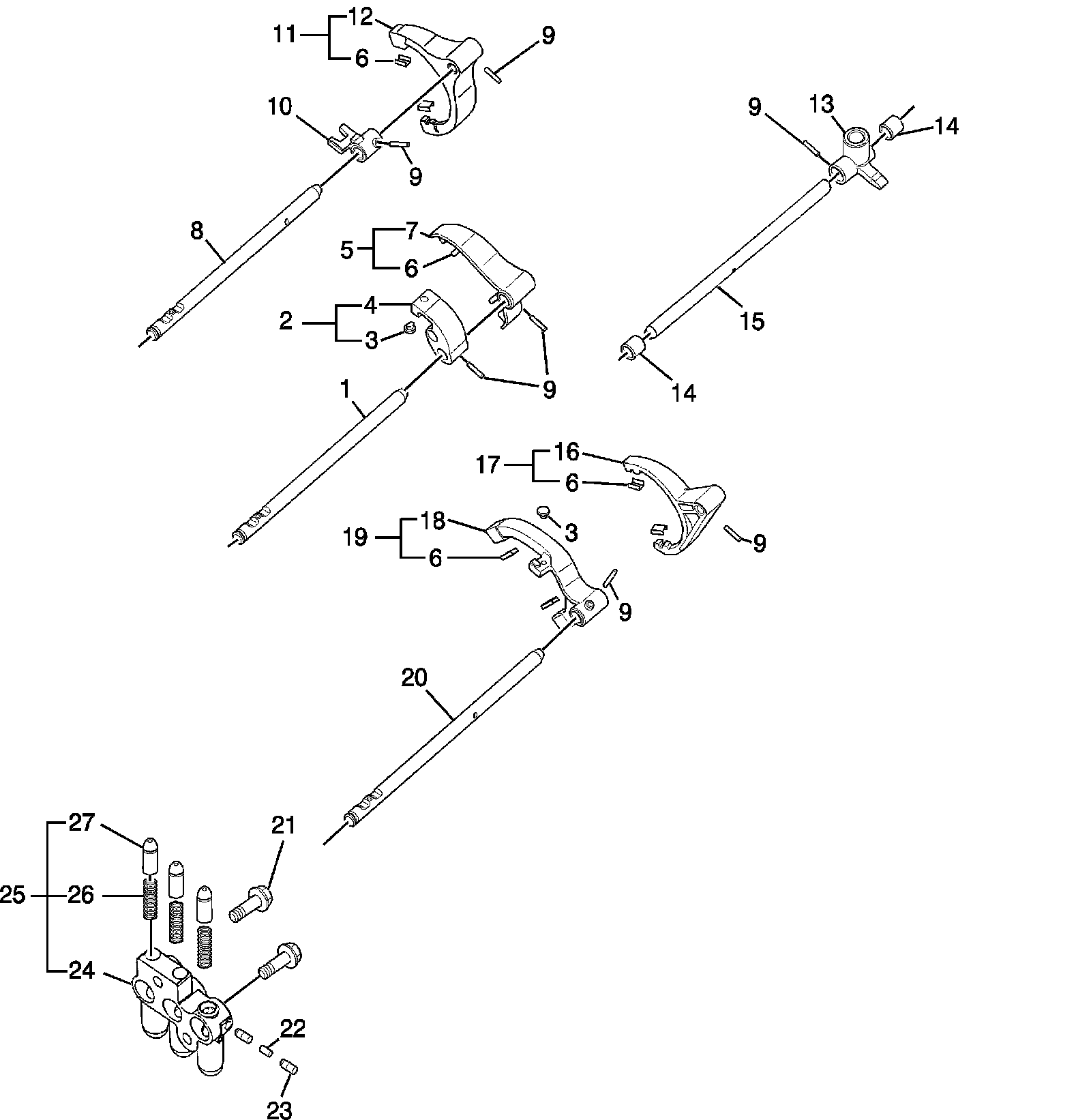Technical service diagram