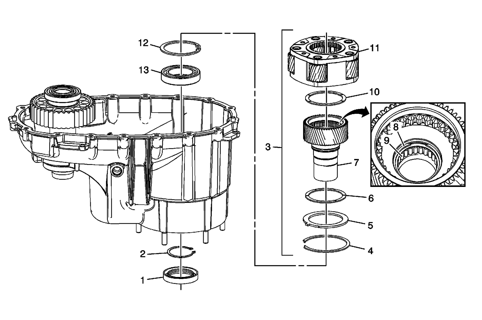 Technical service diagram