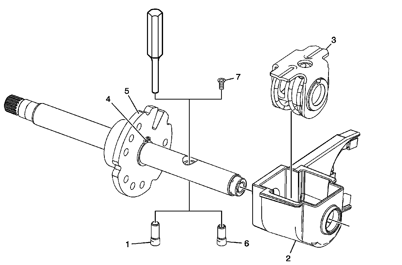 Technical service diagram