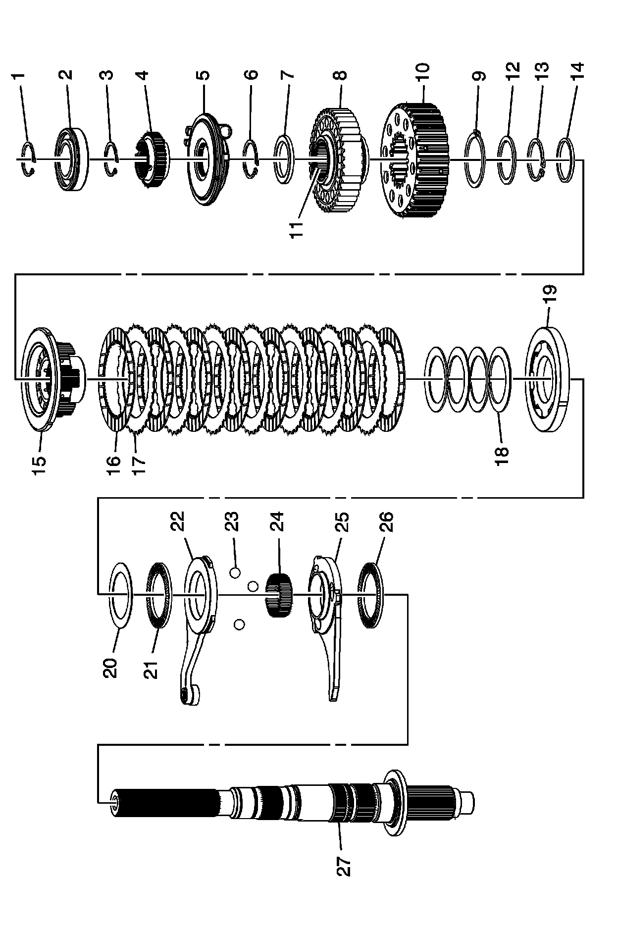 Technical service diagram