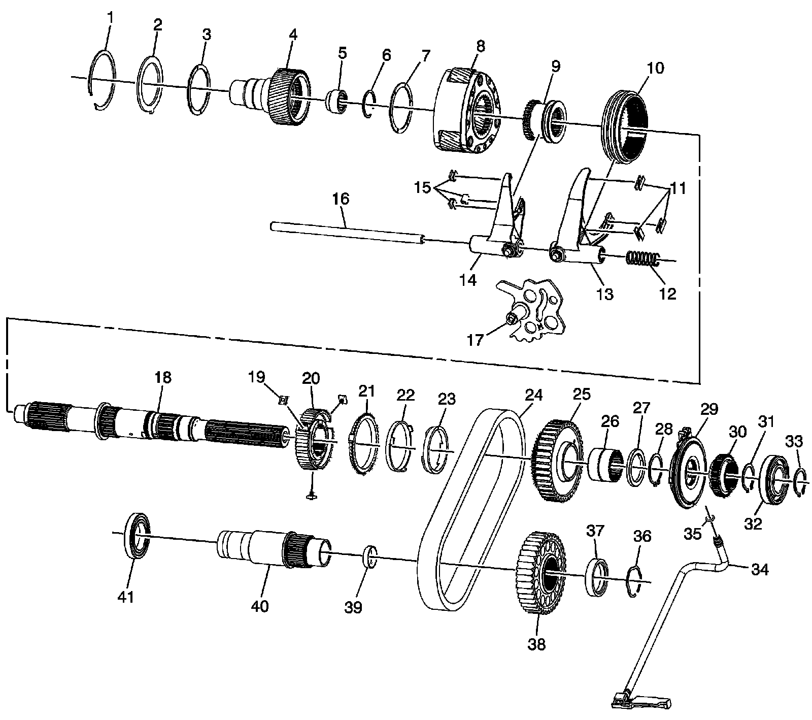 Technical service diagram