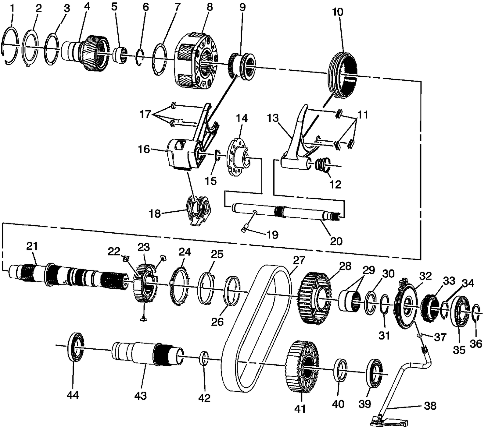 Technical service diagram