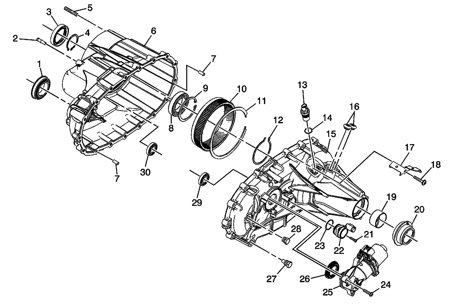 Technical service diagram