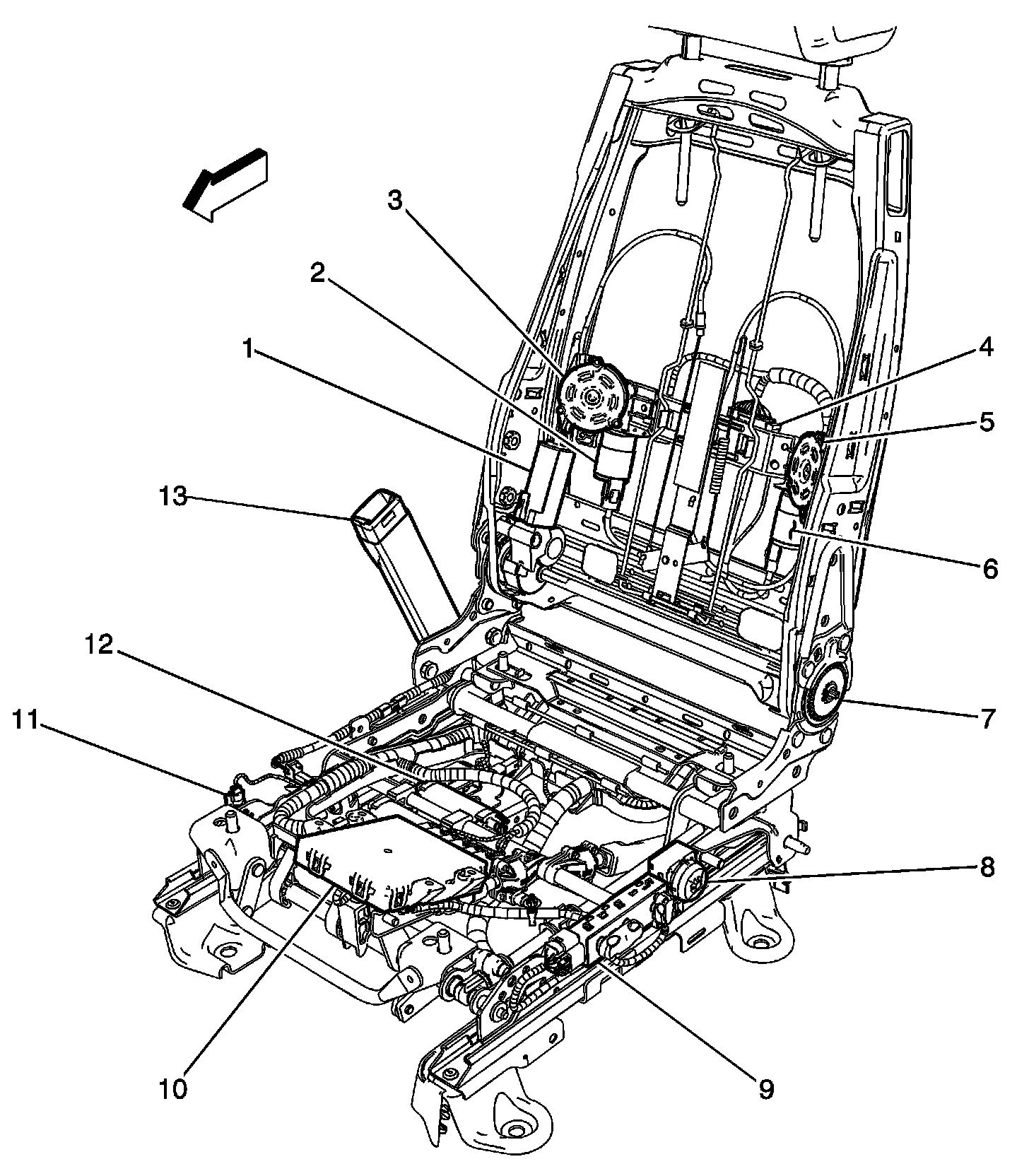 Technical service diagram