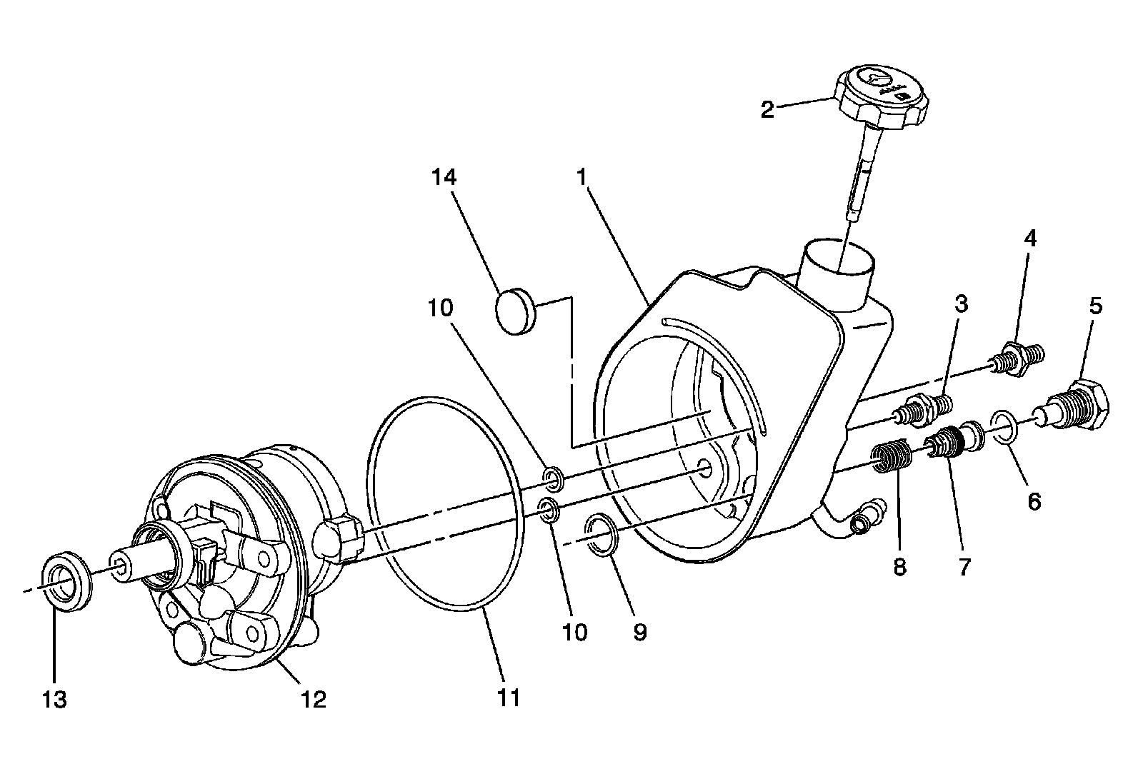 Technical service diagram