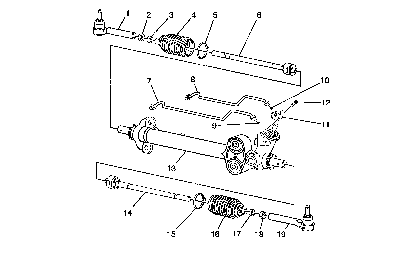 Technical service diagram