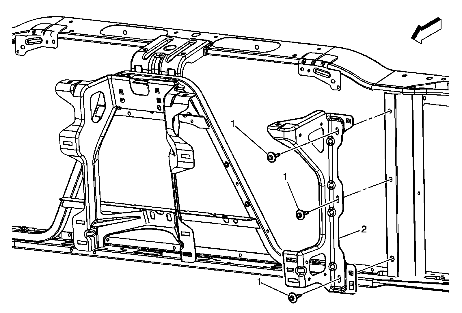 Technical service diagram