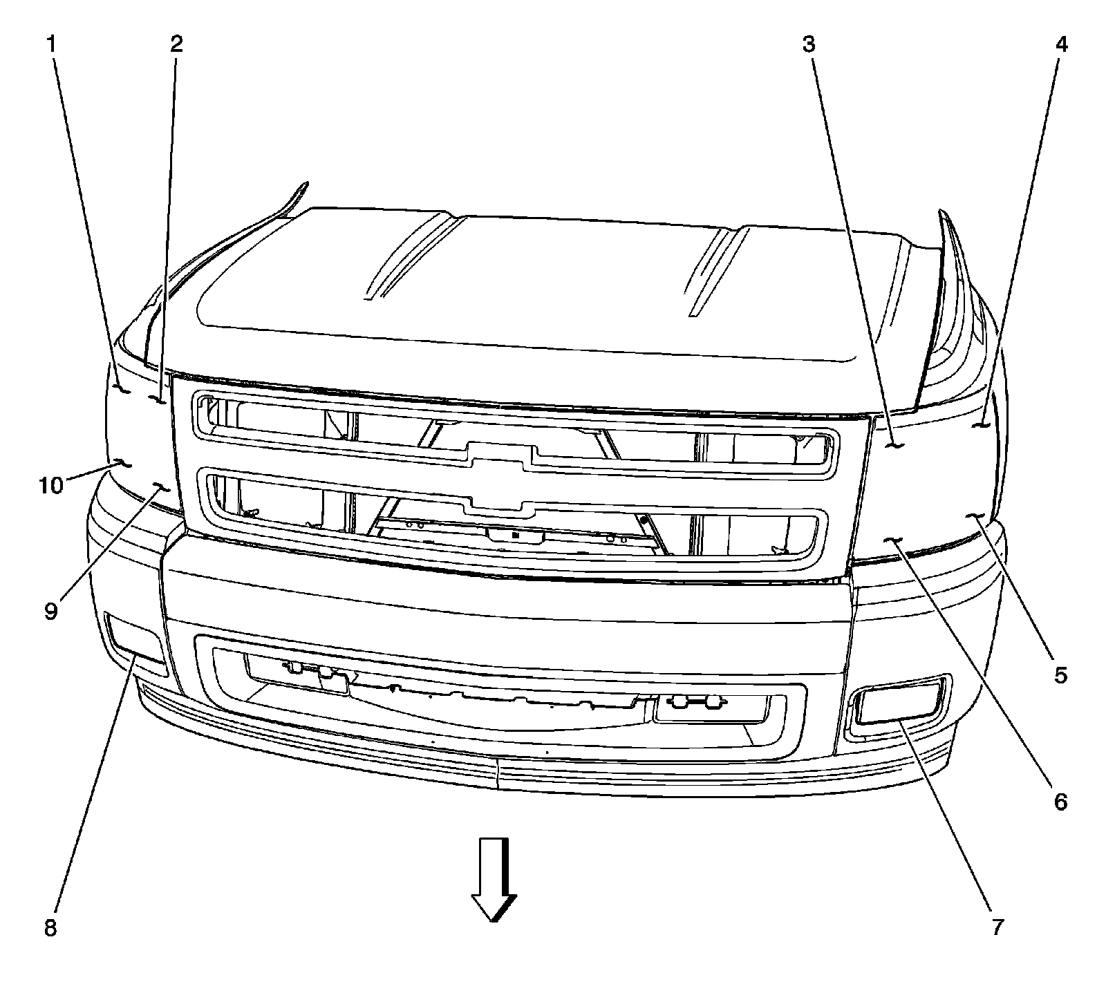 Technical service diagram