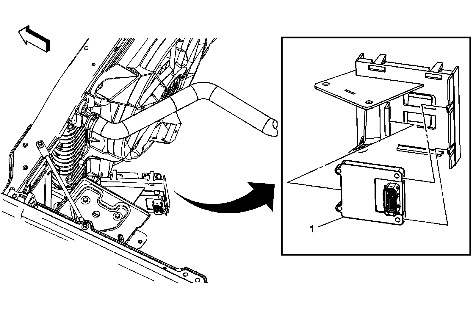 Technical service diagram