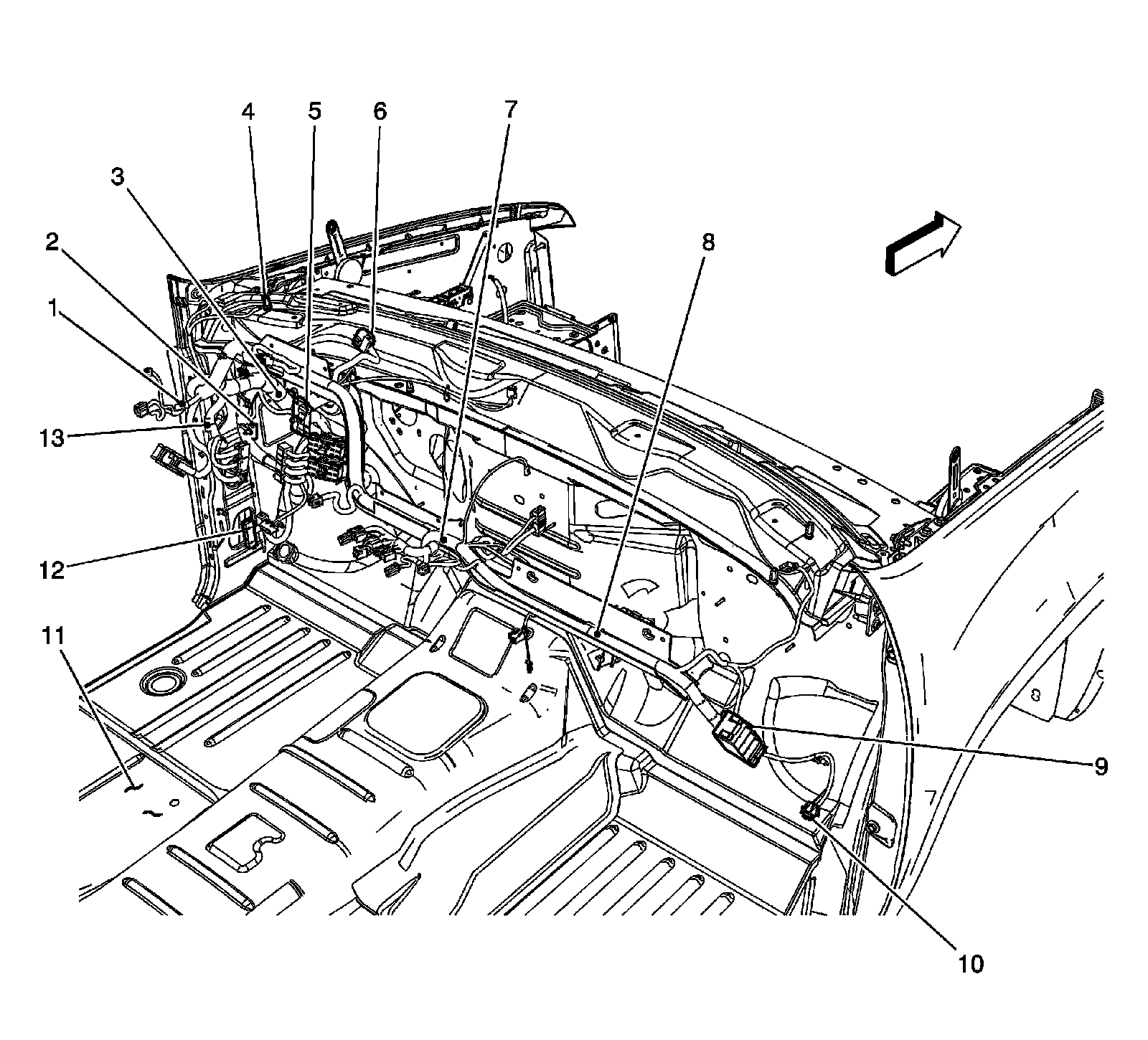 Technical service diagram