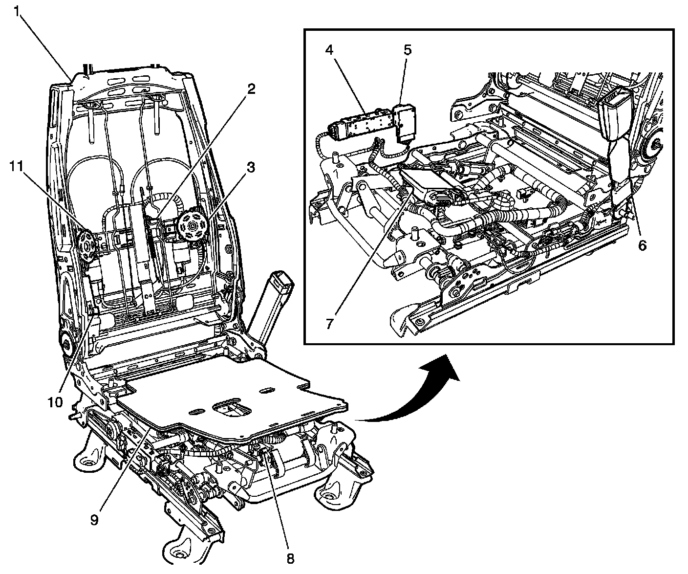 Technical service diagram